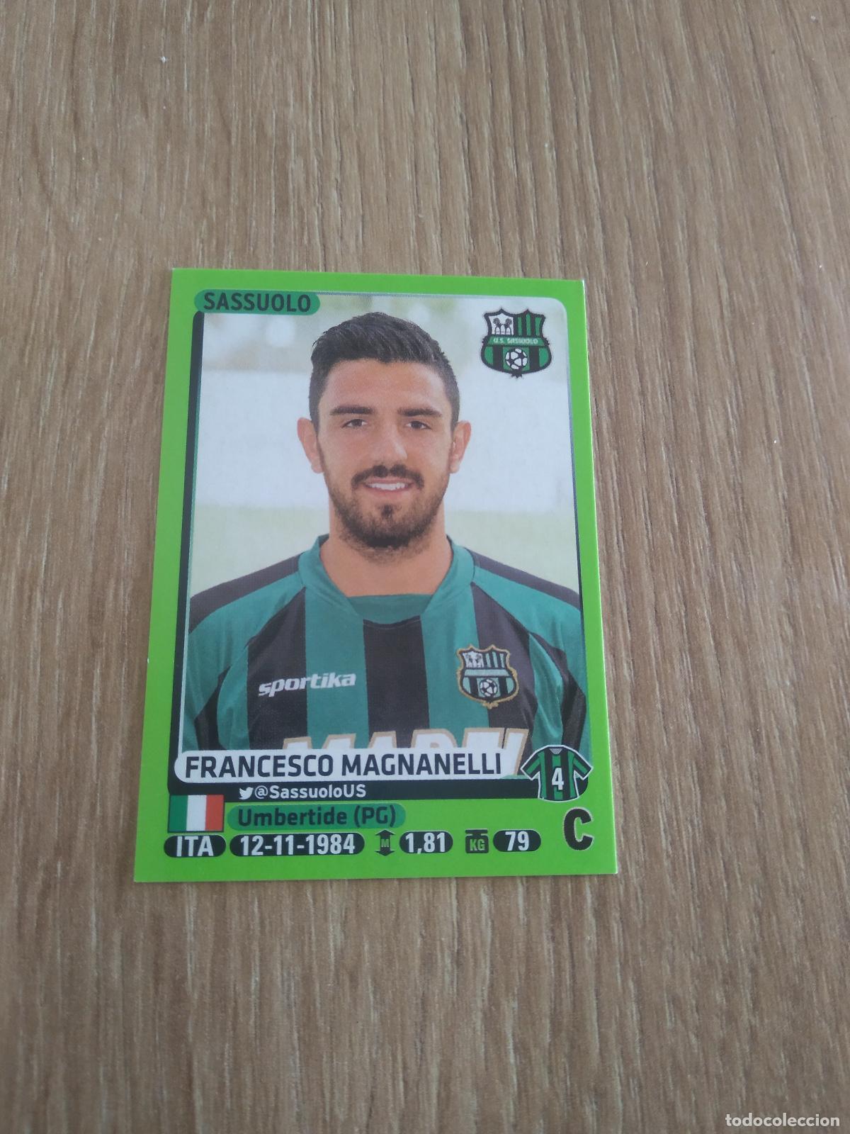 Cromos de Futebol: 457 FRANCESCO MAGNANELLI SASSUOLO CROMO FUTBOL PANINI LIGA ITALIA 14-15 CALCIATORI 2014-2015