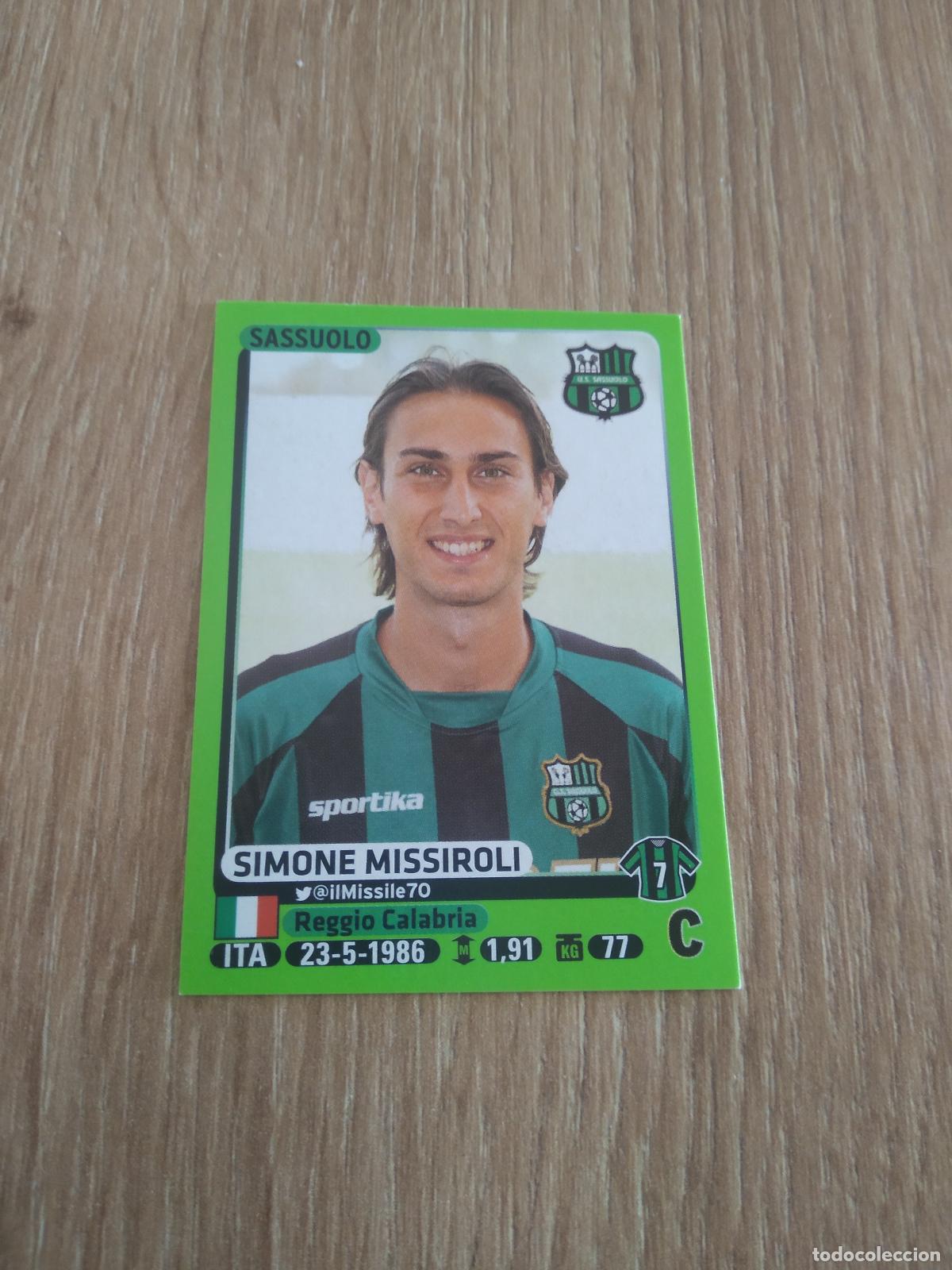 Cromos de Futebol: 461 SIMONE MISSIROLI SASSUOLO CROMO FUTBOL PANINI LIGA ITALIA 14-15 CALCIATORI 2014-2015