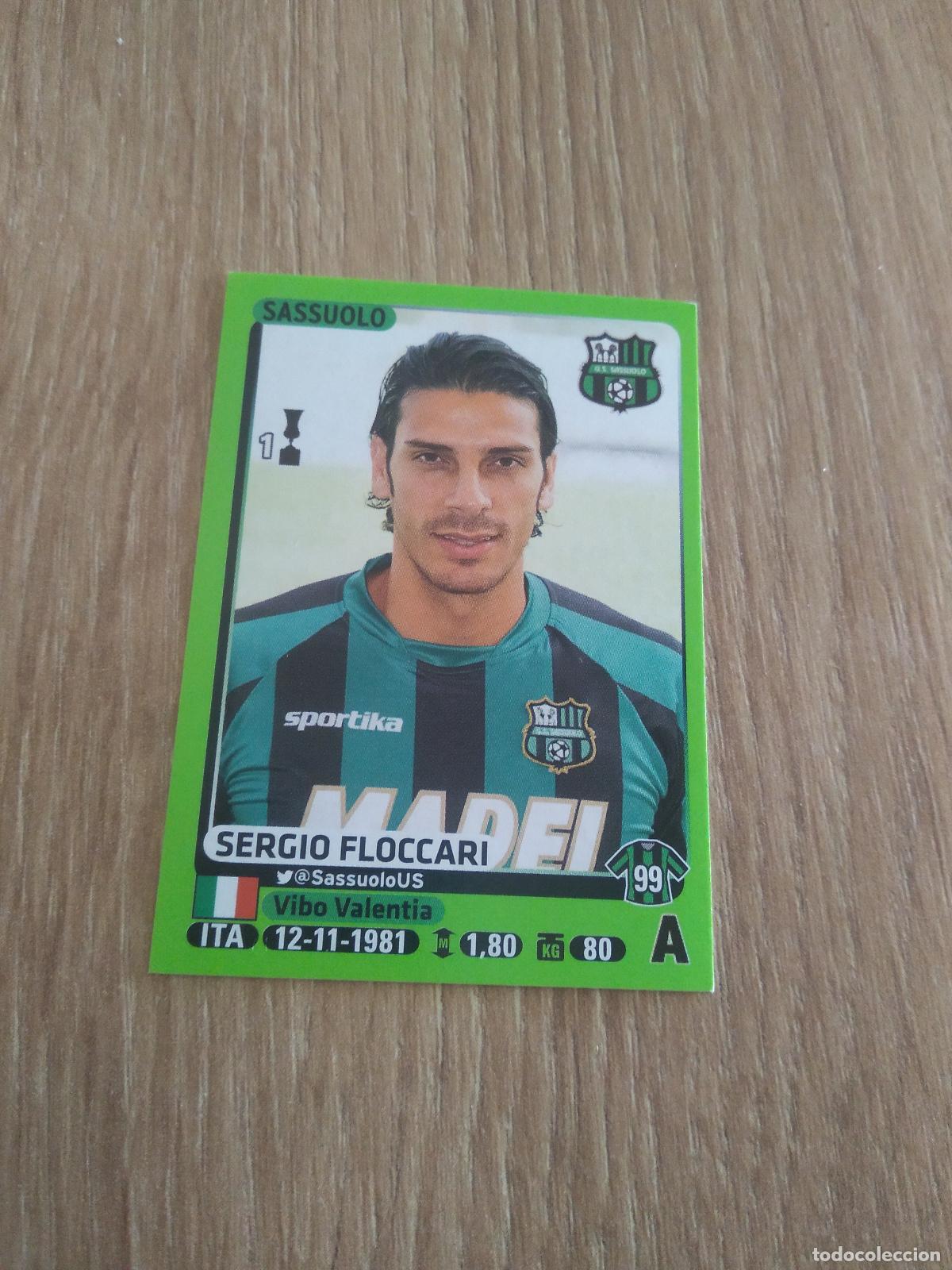 Cromos de f&uacute;tbol: 466 SERGIO FLOCCARI SASSUOLO CROMO FUTBOL PANINI LIGA ITALIA 14-15 CALCIATORI 2014-2015