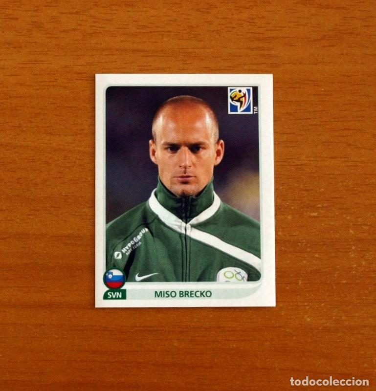 Cromos de f&uacute;tbol: Eslovenia -N&ordm; 243 Miso Brecko -Mundial South Africa 2010 FIFA World Cup-Panini -Nunca Pegado