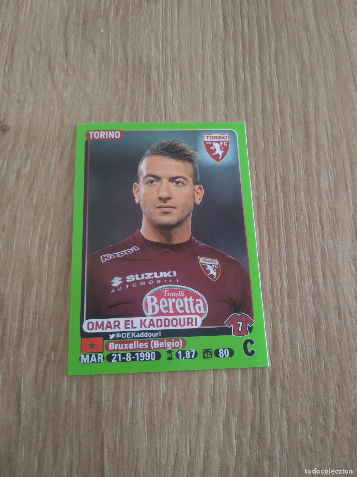 Cromos de f&uacute;tbol: 488 OMAR EL KADDOURI TORINO CROMO FUTBOL PANINI LIGA ITALIA 14-15 CALCIATORI 2014-2015