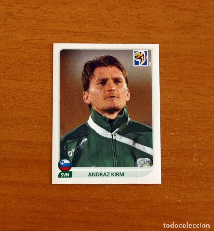 Cromos de f&uacute;tbol: Eslovenia -N&ordm; 247 Andraz Kirm -Mundial South Africa 2010 FIFA World Cup-Panini -Nunca Pegado