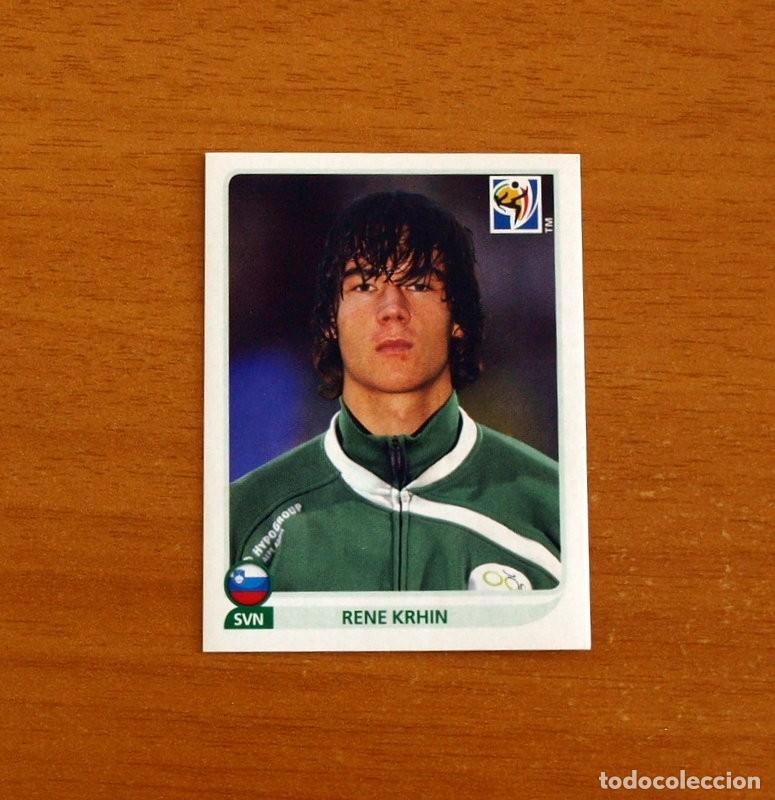 Cromos de f&uacute;tbol: Eslovenia -N&ordm; 251 Rene Krhin -Mundial South Africa 2010 FIFA World Cup-Panini -Nunca Pegado