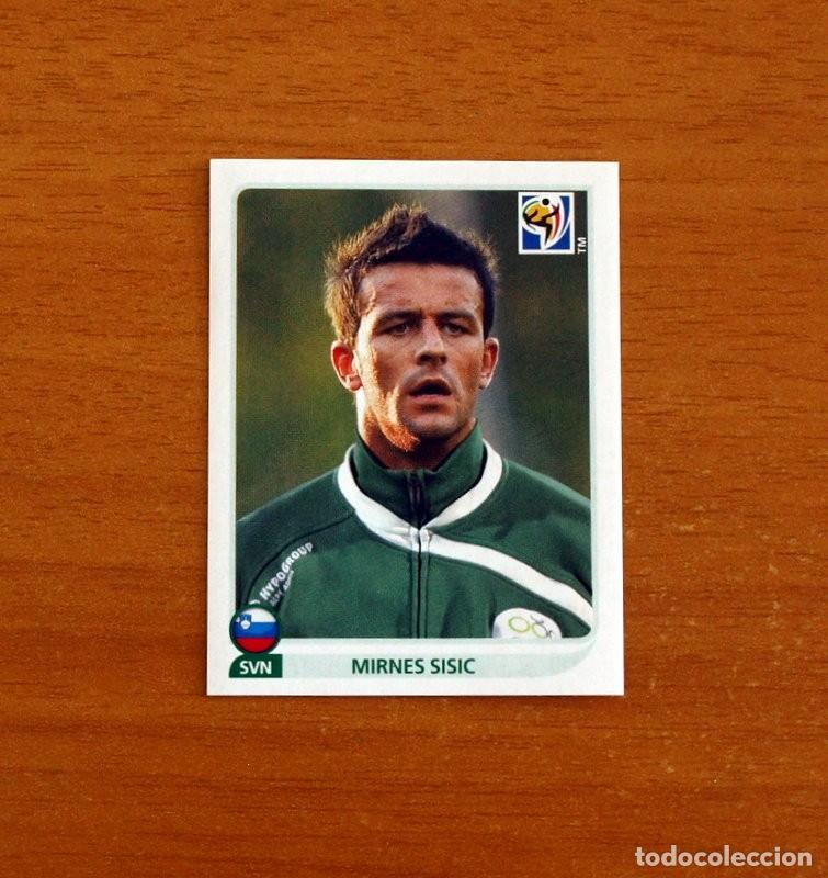 Cromos de f&uacute;tbol: Eslovenia -N&ordm; 252 Mirnes Sisic -Mundial South Africa 2010 FIFA World Cup-Panini -Nunca Pegado