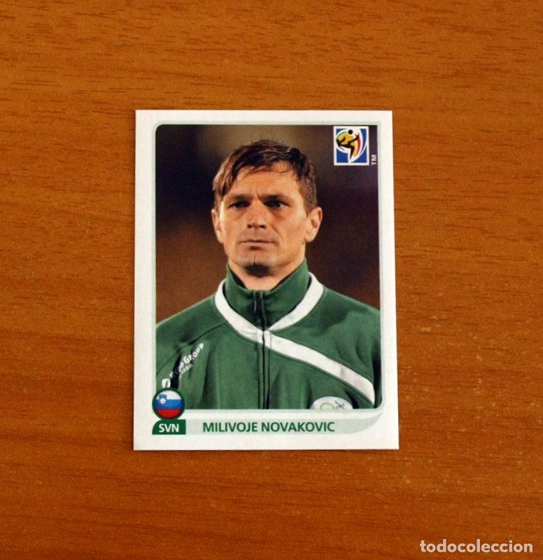 Cromos de f&uacute;tbol: Eslovenia -N&ordm; 256 Milivoje Novakovic -Mundial South Africa 2010 FIFA World Cup-Panini -Nunca Pegado