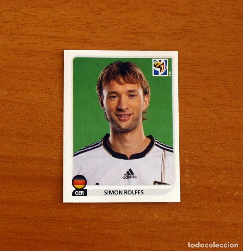 Cromos de f&uacute;tbol: Alemania -N&ordm; 267 Simon Rolfes -Mundial South Africa 2010 FIFA World Cup-Panini -Nunca Pegado