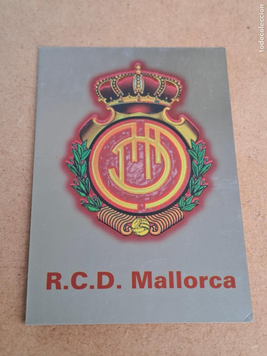 Cromos de f&uacute;tbol: MUNDICROMO 2001 2002 01 02 - 43 ESCUDO R.C.D. MALLORCA ( BRILLO LISO ) - CP13