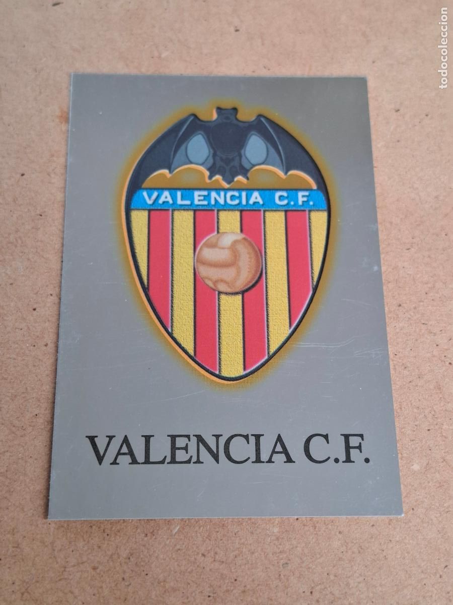 Cromos de f&uacute;tbol: MUNDICROMO 2001 2002 01 02 - 85 ESCUDO VALENCIA CF ( BRILLO LISO ) - CP13