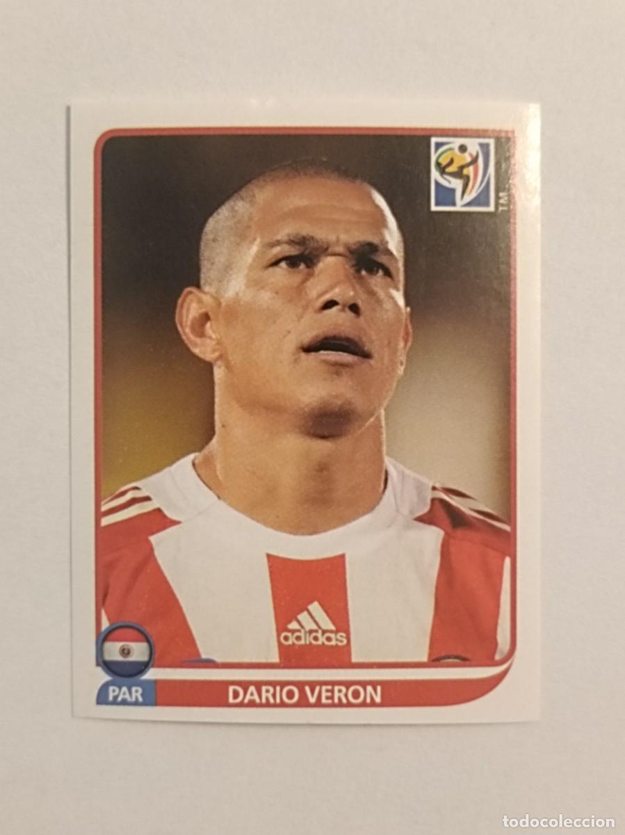 Cromos de f&uacute;tbol: #436 DARIO VERON (PARAGUAY) MUNDIAL SUDAFRICA 2010 PANINI
