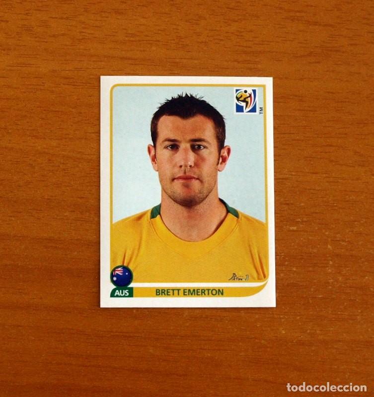 Cromos de f&uacute;tbol: Australia -N&ordm; 292 Brett Emerton -Mundial South Africa 2010 FIFA World Cup-Panini -Nunca Pegado
