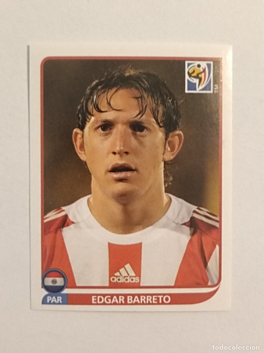 Cromos de f&uacute;tbol: #440 EDGAR BARRETO (PARAGUAY) MUNDIAL SUDAFRICA 2010 PANINI