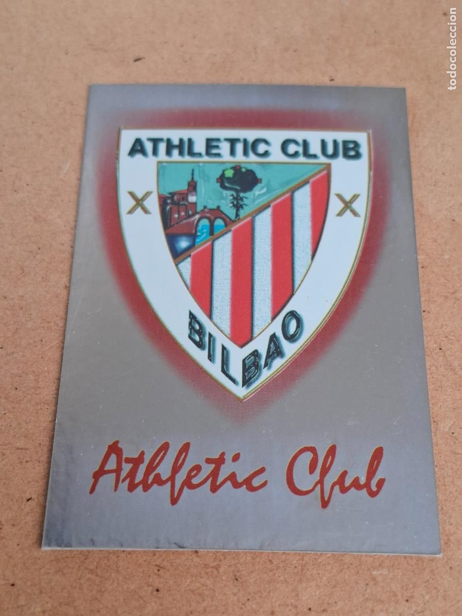 Cromos de f&uacute;tbol: MUNDICROMO 2001 2002 01 02 - 232 ESCUDO ATHLETIC CLUB ( BRILLO LISO ) - CP13