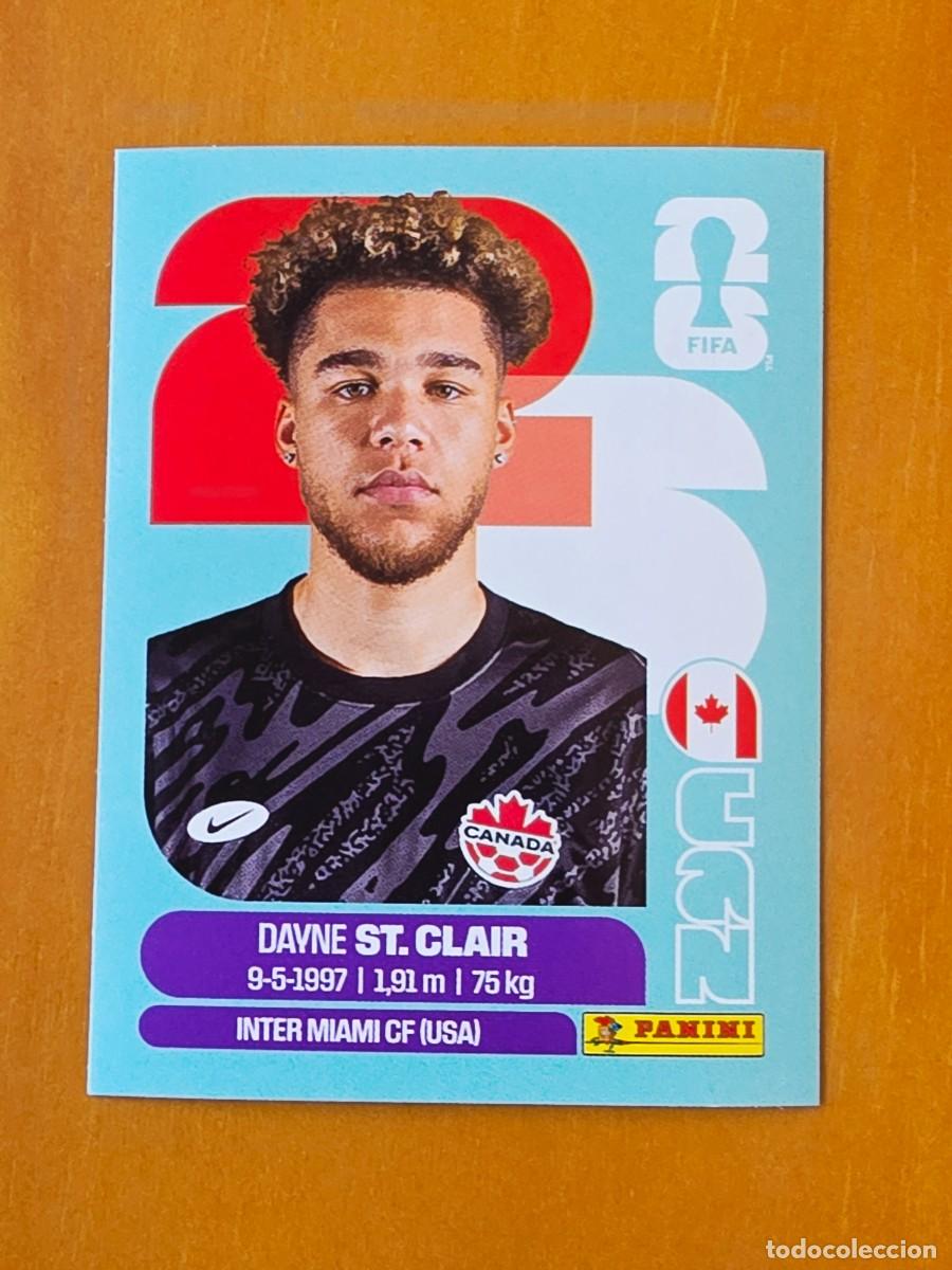 Cartes &agrave; collectionner de Football: CAN 2 Dayne St.Clair, Canad&aacute;, Panini FIFA World Cup Mundial 2026 Sticker