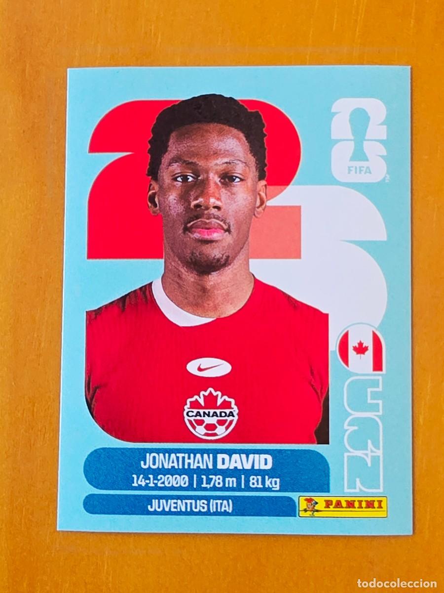 Figurine di Calcio: CAN 20 Jonathan David, Canad&aacute;, Panini FIFA World Cup Mundial 2026 Sticker