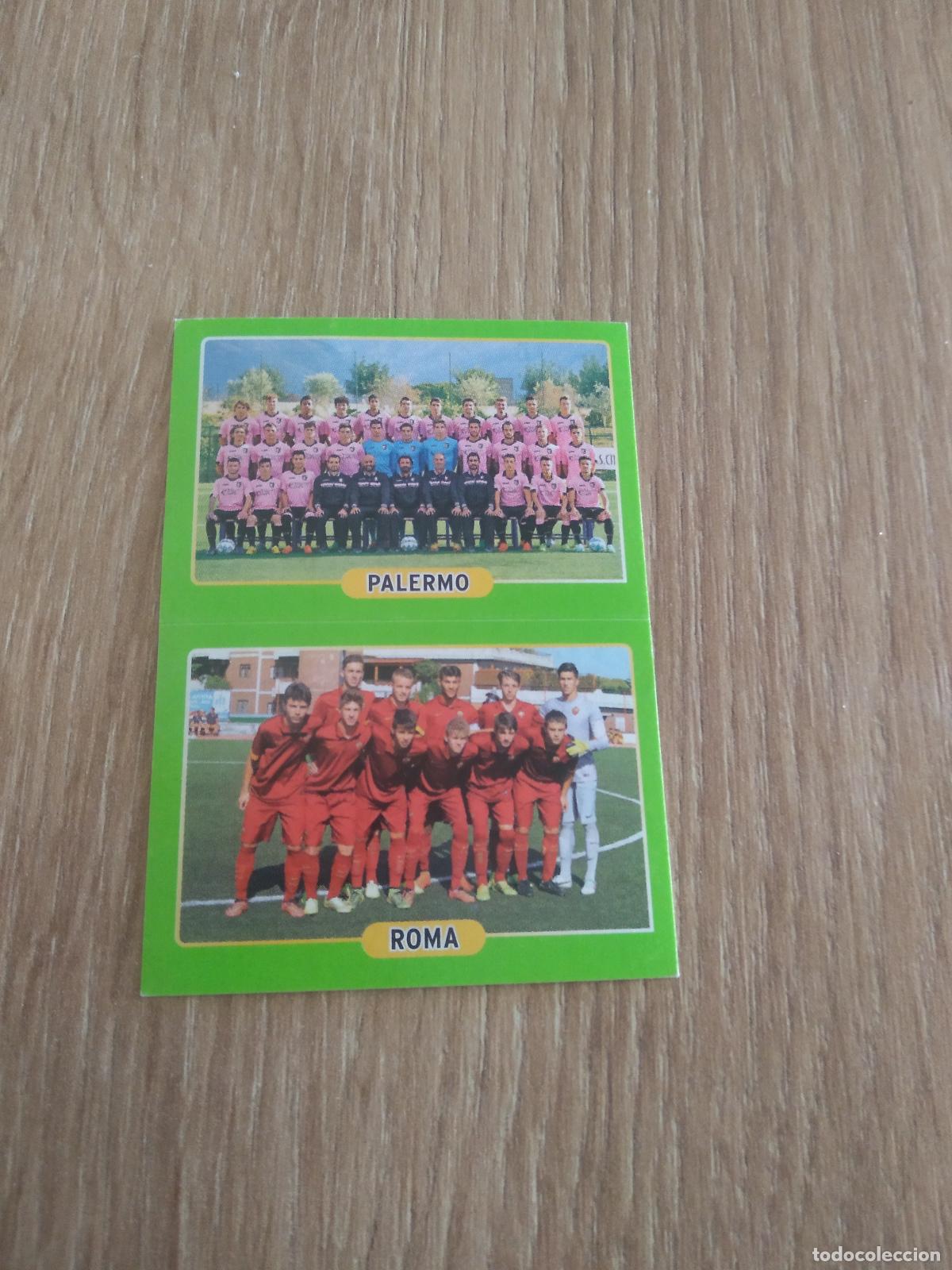Cromos de f&uacute;tbol: 543 EQUIPO PLANTILLA PALERMO ROMA CROMO FUTBOL PANINI LIGA ITALIA 14-15 CALCIATORI 2014-2015