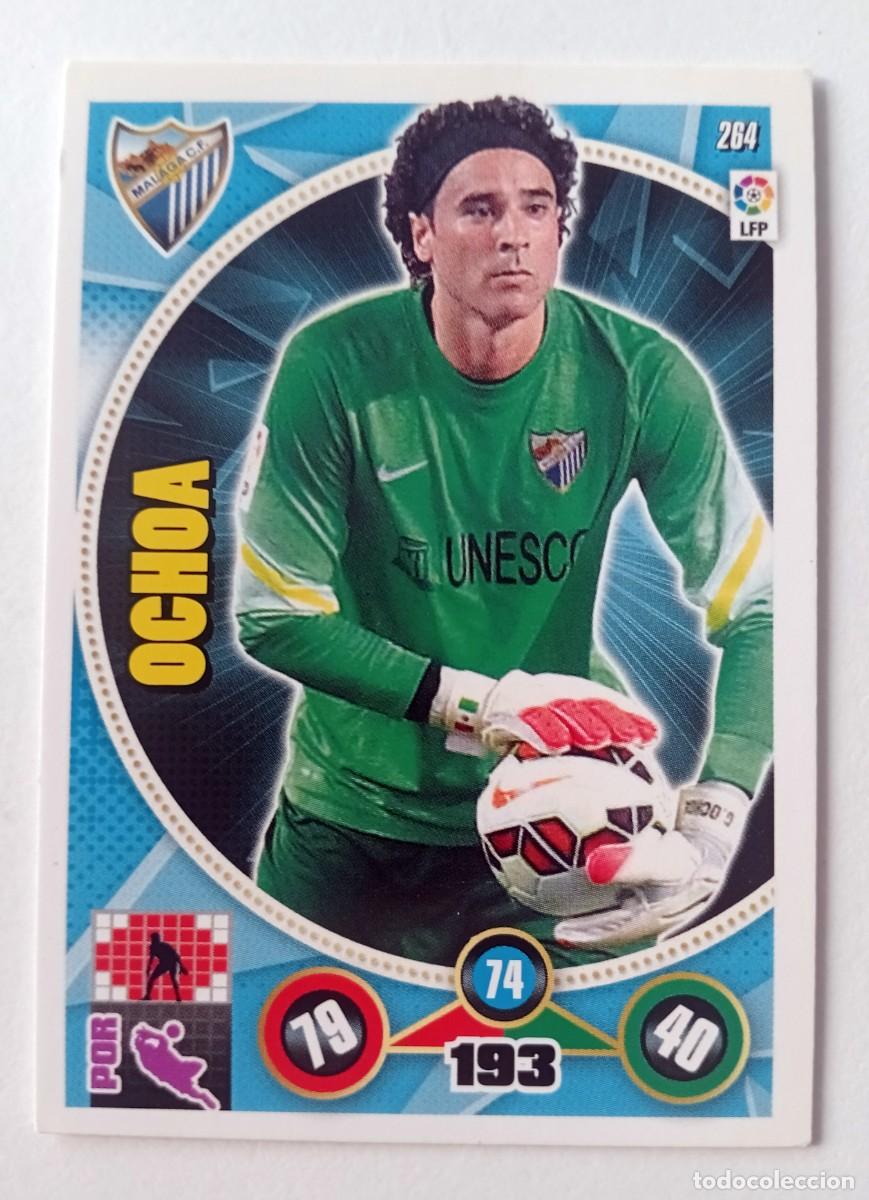Cromos de Futebol: CROMO FUTBOL ADRENALYN 2014-2015: M&Aacute;LAGA C.F. OCHOA