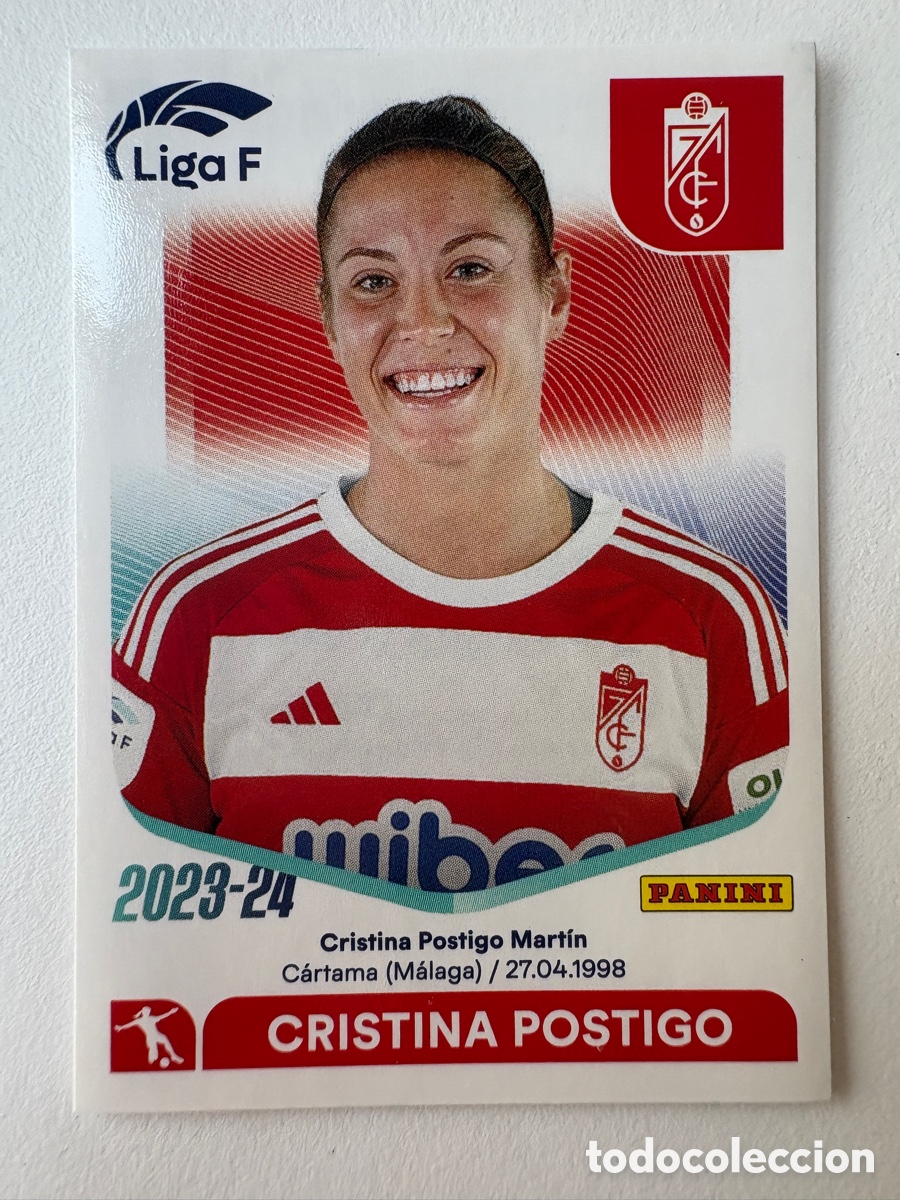 Cromos de Futebol: Cromo Cristina Postigo Granada 129 Panini Liga F 2023-24