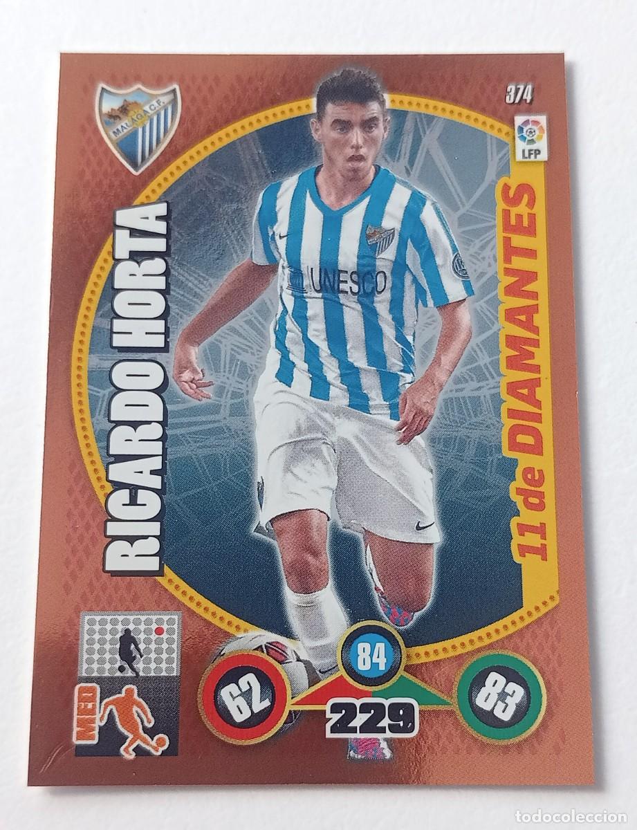 Cromos de Futebol: CROMO FUTBOL ADRENALYN 2014-2015: M&Aacute;LAGA C.F. RICARDO HORTA DIAMANTE