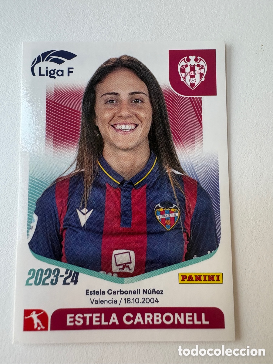 Cromos de Futebol: Cromo Estela Carbonell Levante 171 Panini Liga F 2023-24