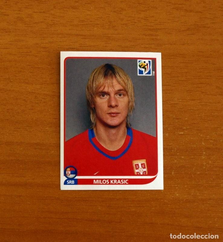 Cromos de f&uacute;tbol: Serbia -N&ordm; 309 Milos Krasic -Mundial South Africa 2010 FIFA World Cup-Panini -Nunca Pegado