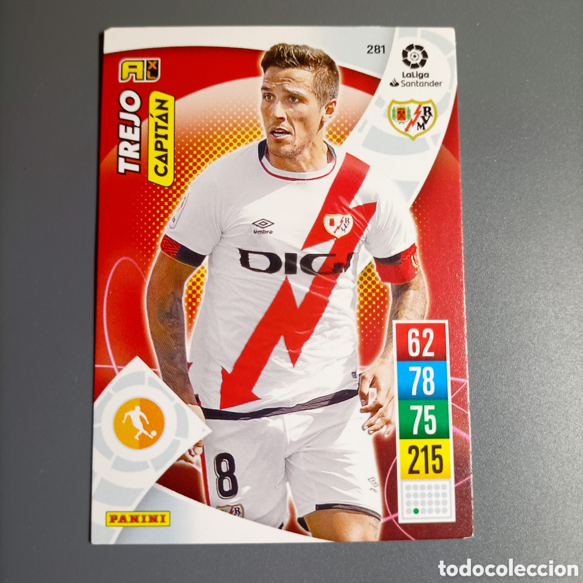 Cromos de f&uacute;tbol: ADRENALYN. LIGA 2021-2022 (VALLADOLID) №281 TREJO