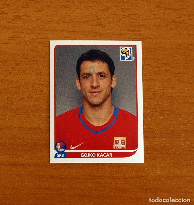 Cromos de f&uacute;tbol: Serbia -N&ordm; 310 Gojko Kacar -Mundial South Africa 2010 FIFA World Cup-Panini -Nunca Pegado