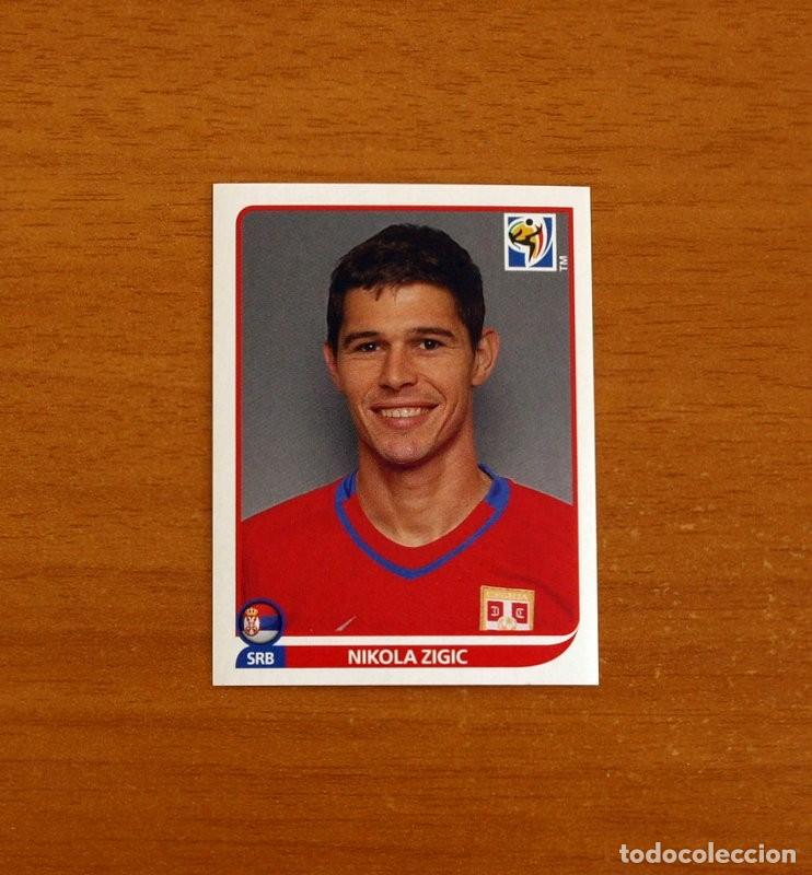 Cromos de f&uacute;tbol: Serbia -N&ordm; 313 Nikola Zigic -Mundial South Africa 2010 FIFA World Cup-Panini -Nunca Pegado