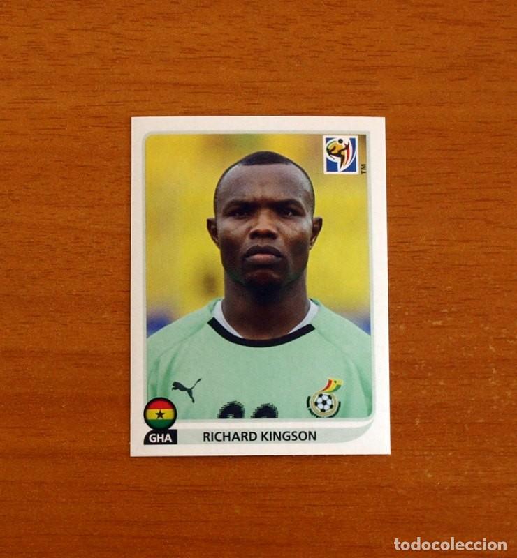 Cromos de f&uacute;tbol: Ghana -N&ordm; 317 Richard Kingson -Mundial South Africa 2010 FIFA World Cup-Panini -Nunca Pegado