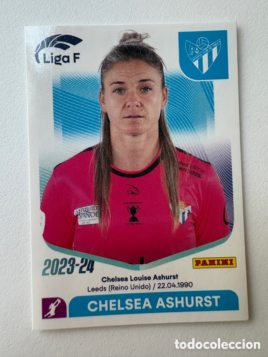 Cromos de f&uacute;tbol: Cromo Chelsea Ashurst Sporting Club de Huelva 264 Panini Liga F 2023-24