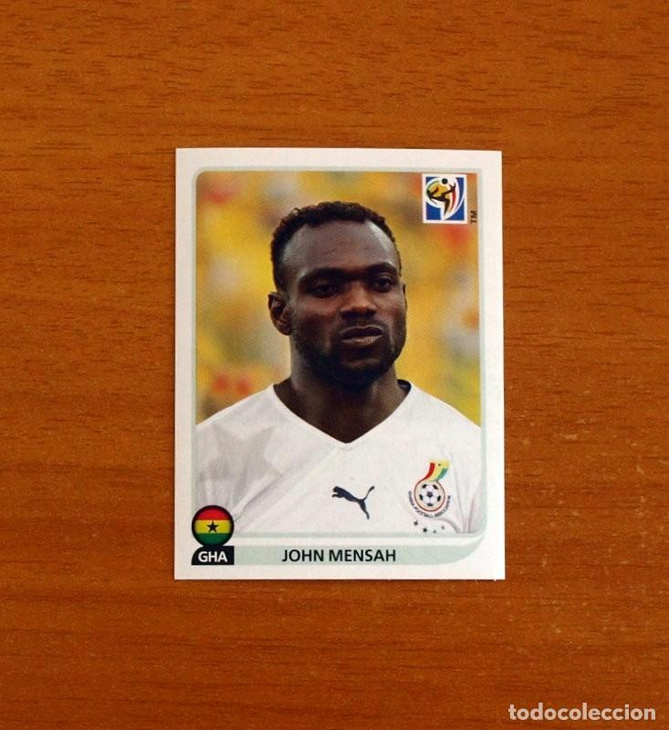 Cromos de f&uacute;tbol: Ghana -N&ordm; 318 John Mensah -Mundial South Africa 2010 FIFA World Cup-Panini -Nunca Pegado
