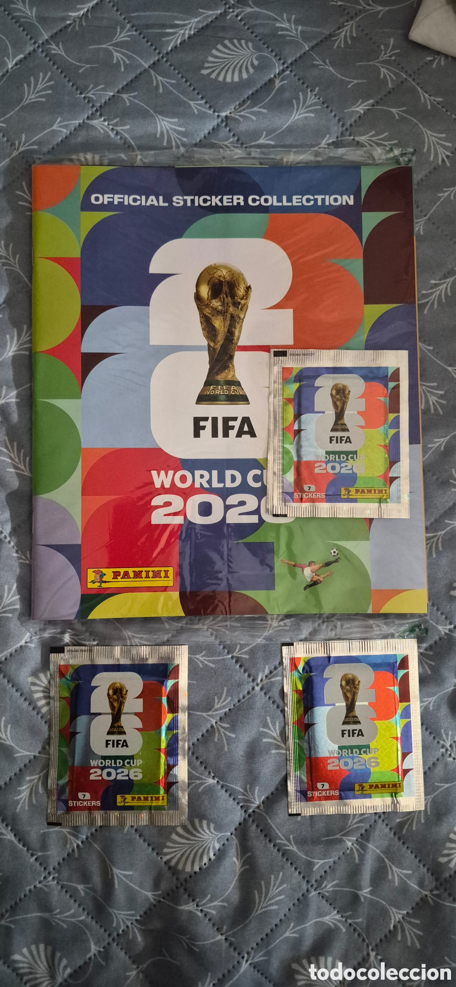 Cromos de f&uacute;tbol: ALBUM + 3 sobres sin abrir