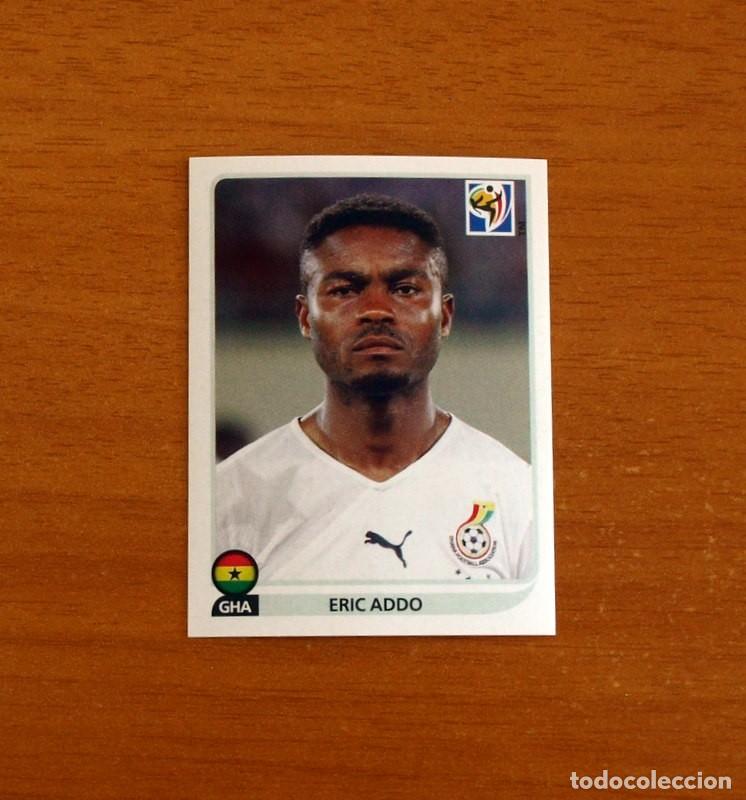 Fu&szlig;ball-Sticker: Ghana -N&ordm; 320 Eric Addo -Mundial South Africa 2010 FIFA World Cup-Panini -Nunca Pegado