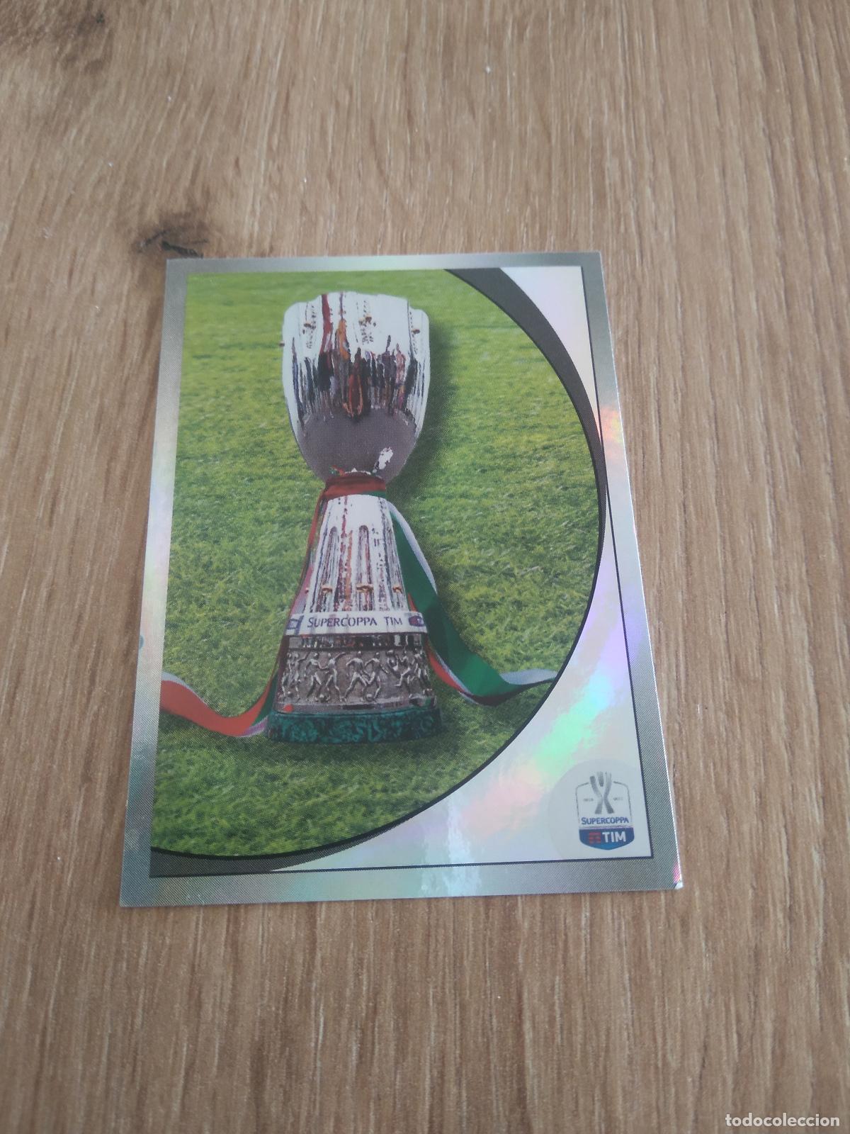 Fu&szlig;ball-Sticker: 4 COPA TROFEO CROMO FUTBOL PANINI LIGA ITALIA 16-17 CALCIATORI 2016-2017