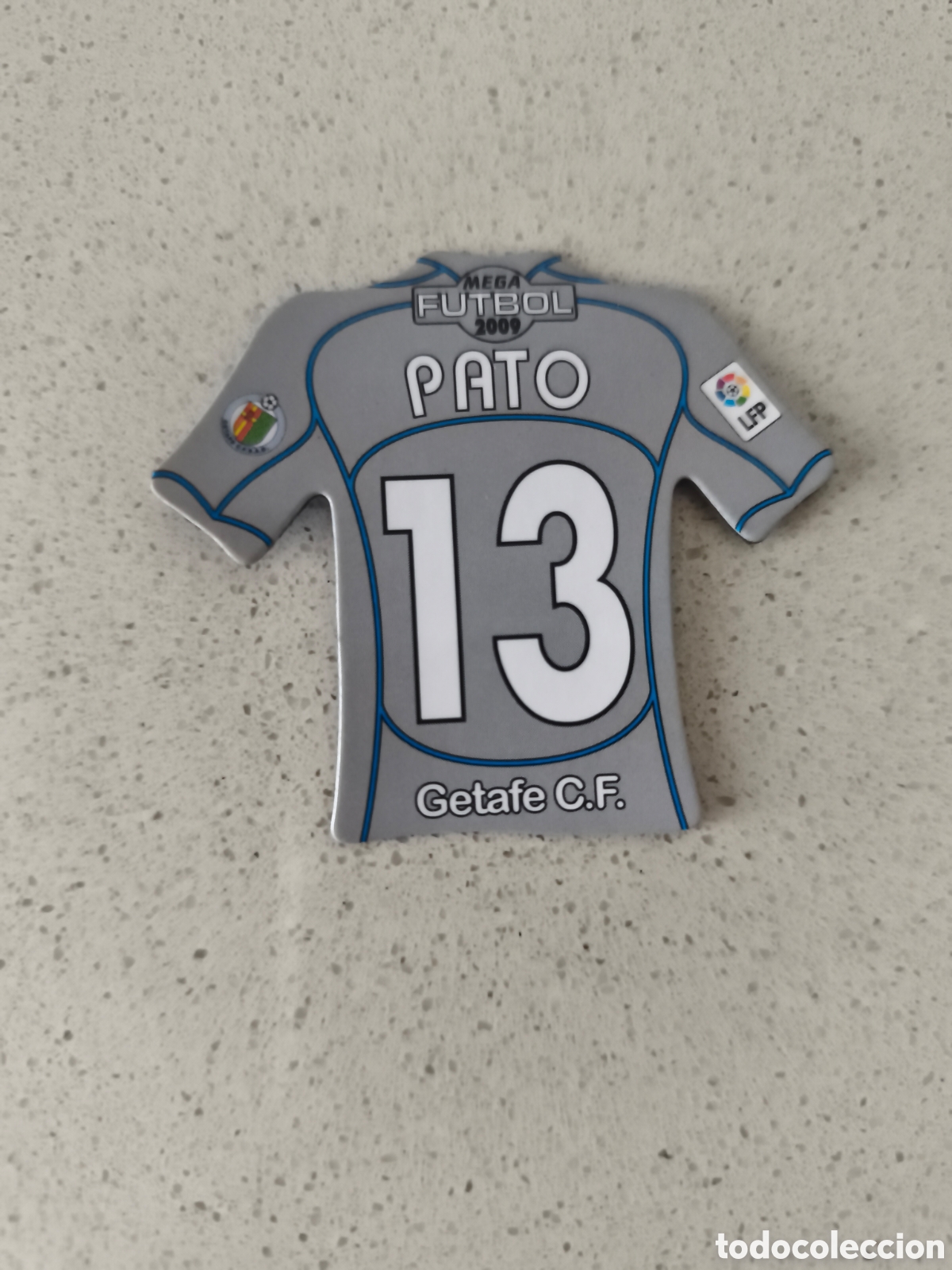Fu&szlig;ball-Sticker: CAMISETA IMAN NUMERO 13 PATO GETAFE. MEGA FUTBOL MAGNETS 2008-2009