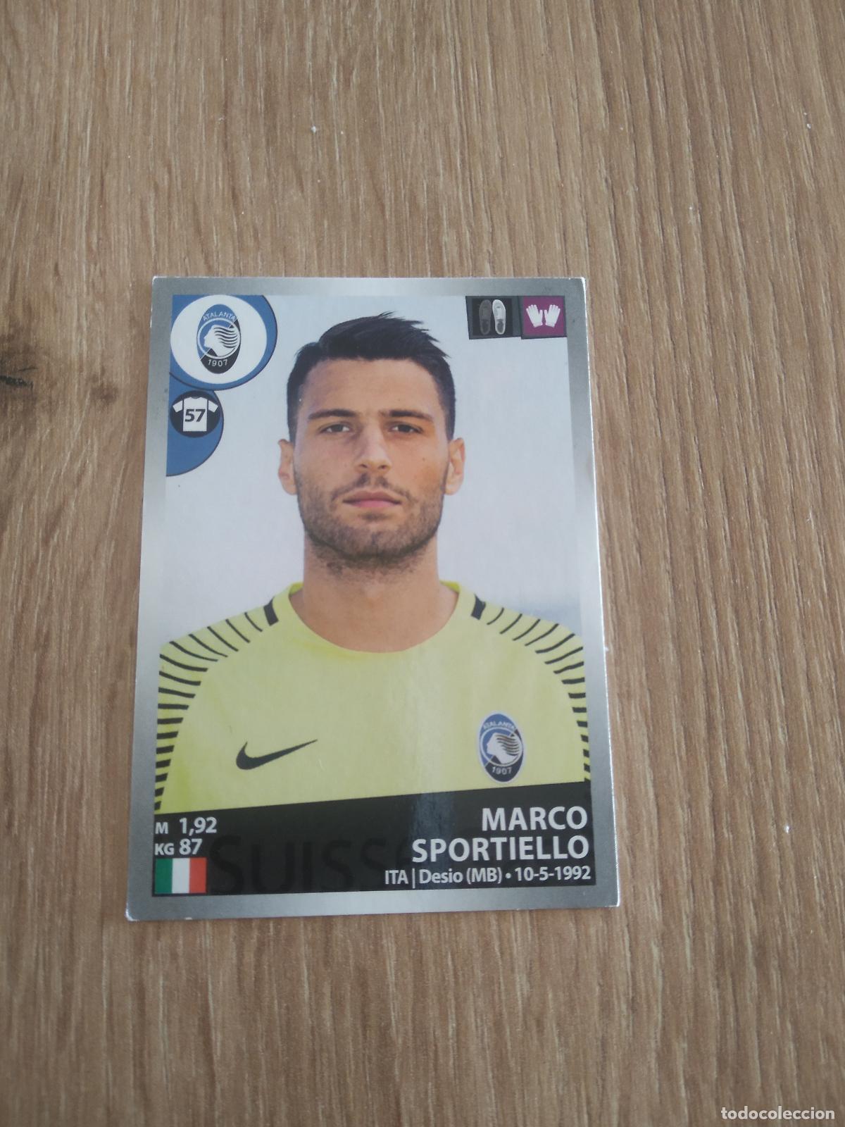 Cromos de f&uacute;tbol: 9 MARCO SPORTIELLO ATALANTA CROMO FUTBOL PANINI LIGA ITALIA 16-17 CALCIATORI 2016-2017