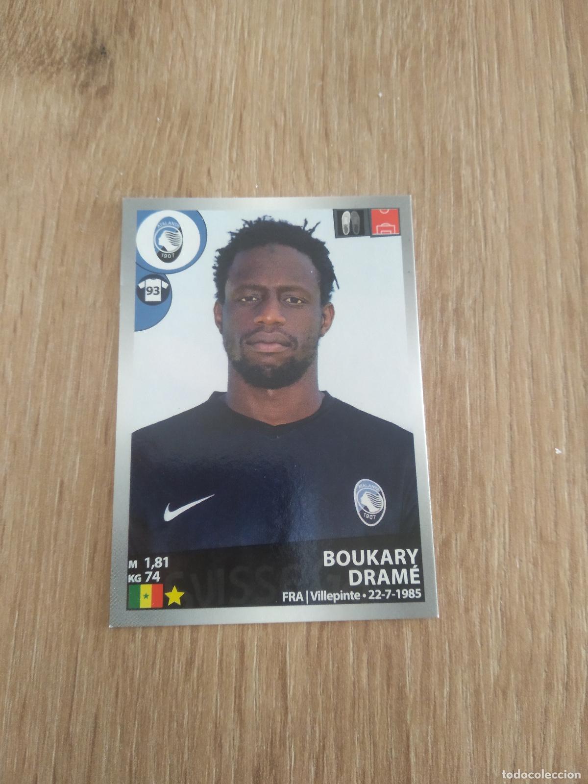 Cromos de f&uacute;tbol: 11 BOUKARY DRAME ATALANTA CROMO FUTBOL PANINI LIGA ITALIA 16-17 CALCIATORI 2016-2017