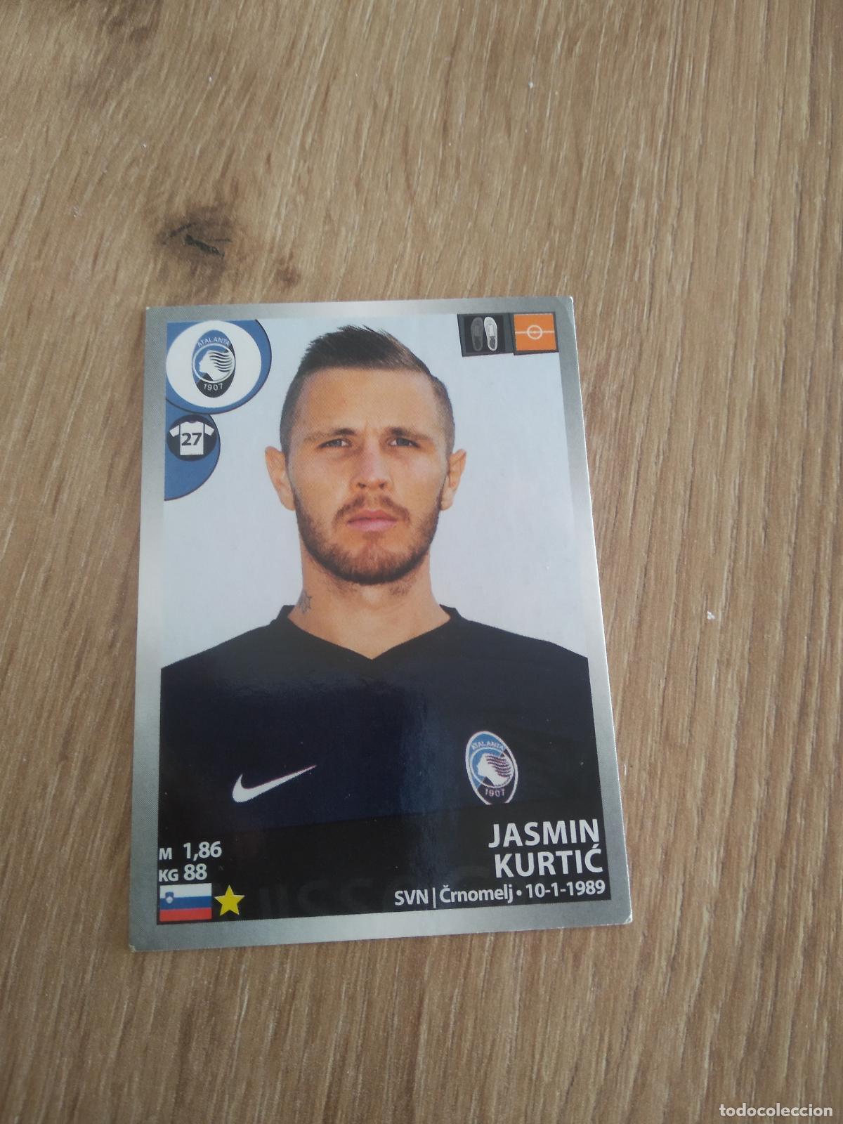 Figurine di Calcio: 20 JASMIN KURTIC ATALANTA CROMO FUTBOL PANINI LIGA ITALIA 16-17 CALCIATORI 2016-2017