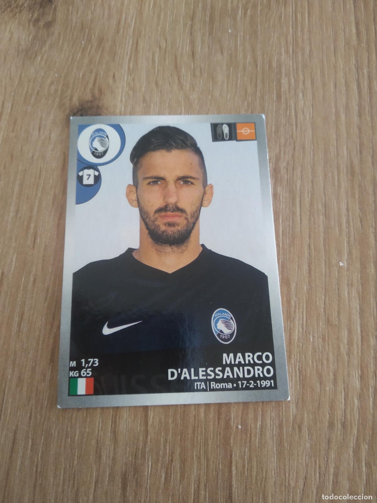 Cromos de f&uacute;tbol: 22 MARCO D'ALESSANDRO ATALANTA CROMO FUTBOL PANINI LIGA ITALIA 16-17 CALCIATORI 2016-2017
