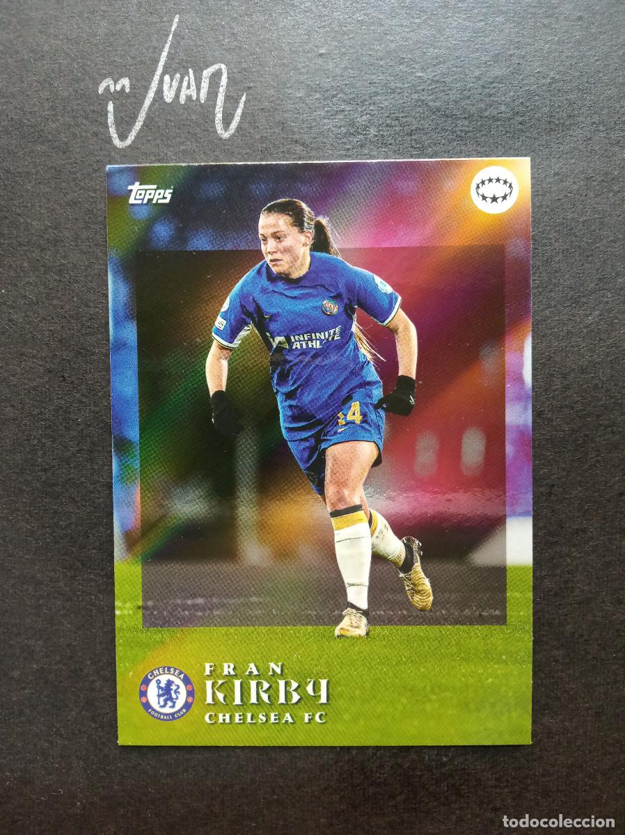 Cromos de f&uacute;tbol: PLAYMAKERS FRAN KIRBY CHELSEA INGLATERRA ⚽ TOPPS &reg; AITANA BONMATI CURATED SET WOMEN 2024 NUEVO