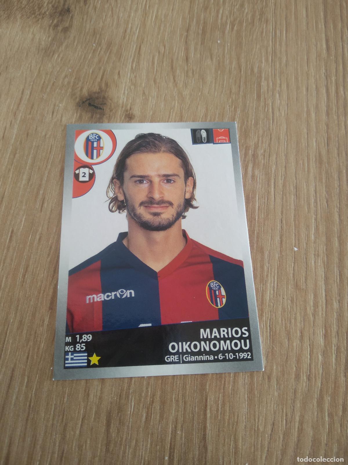 Football Stickers: 35 MARIOS OIKONOMOU BOLOGNA CROMO FUTBOL PANINI LIGA ITALIA 16-17 CALCIATORI 2016-2017