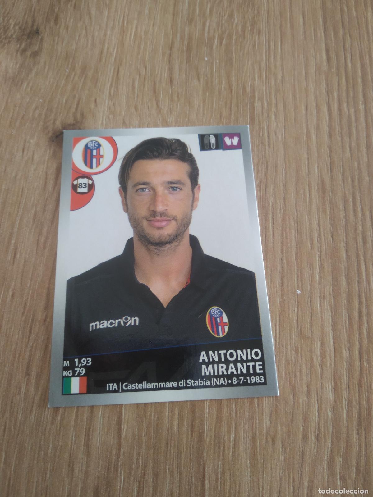 Football Stickers: 36 ANTONIO MIRANTE BOLOGNA CROMO FUTBOL PANINI LIGA ITALIA 16-17 CALCIATORI 2016-2017