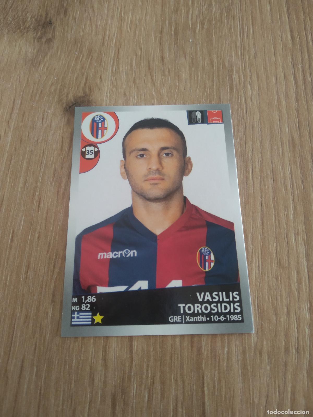 Football Stickers: 40 VASILIS TOROSIDIS BOLOGNA CROMO FUTBOL PANINI LIGA ITALIA 16-17 CALCIATORI 2016-2017