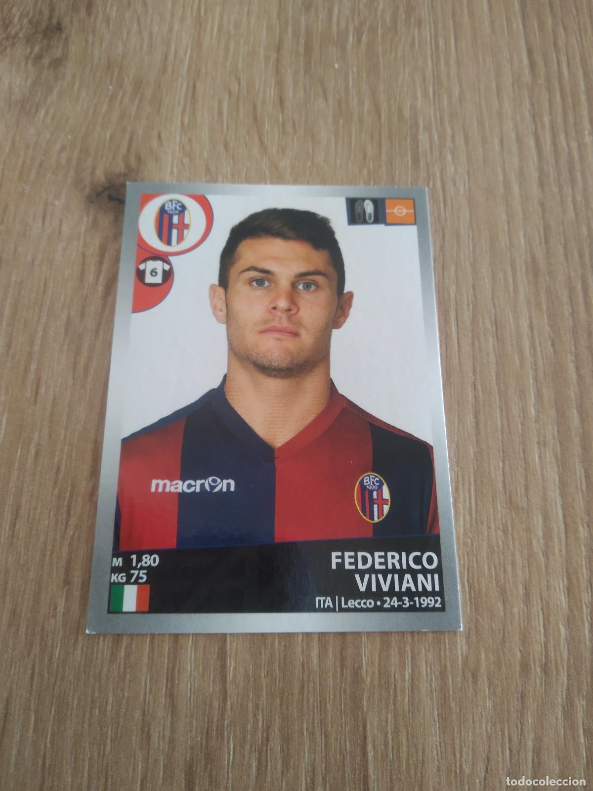 Football Stickers: 42 FEDERICO VIVIANI BOLOGNA CROMO FUTBOL PANINI LIGA ITALIA 16-17 CALCIATORI 2016-2017