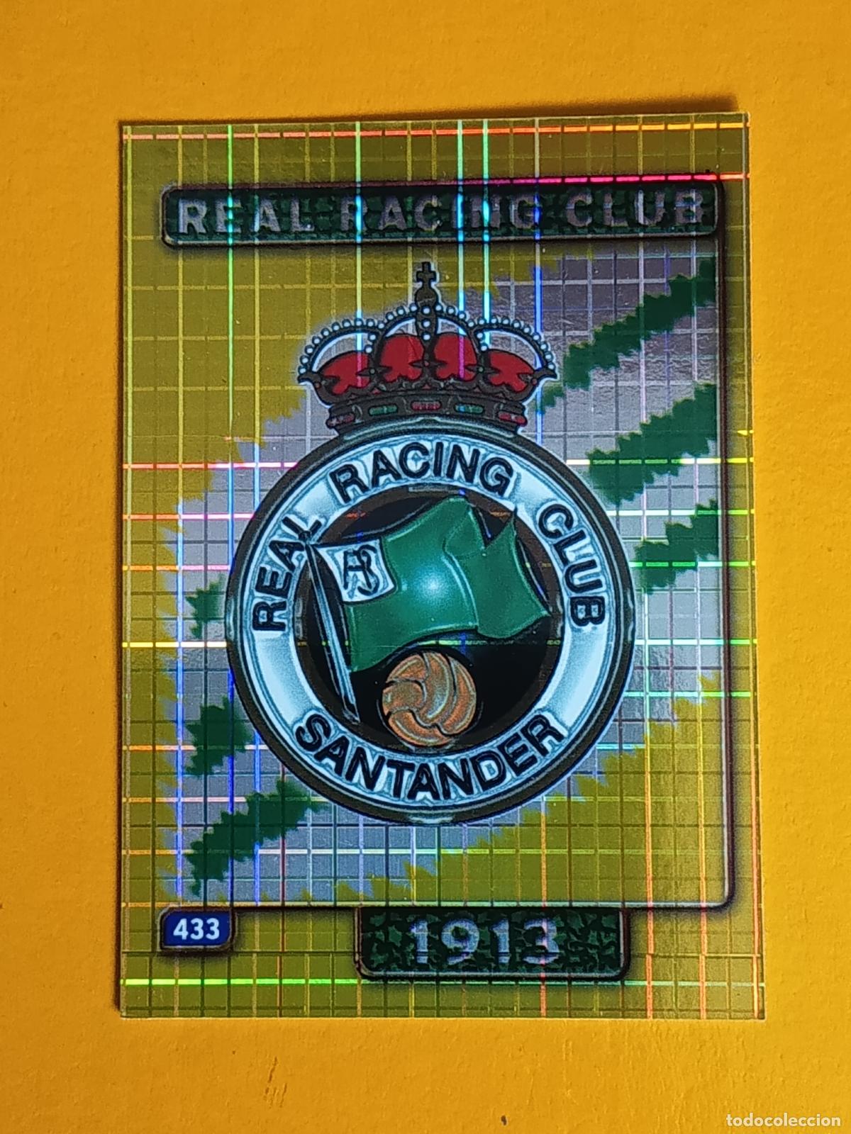 Cartes &agrave; collectionner de Football: 433 ESCUDO RACING DE SANTANDER. LAS FICHAS DE LA LIGA 2005. MUNDICROMO