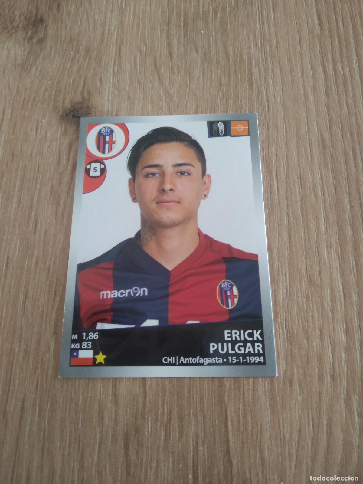 Cartes &agrave; collectionner de Football: 43 ERICK PULGAR BOLOGNA CROMO FUTBOL PANINI LIGA ITALIA 16-17 CALCIATORI 2016-2017