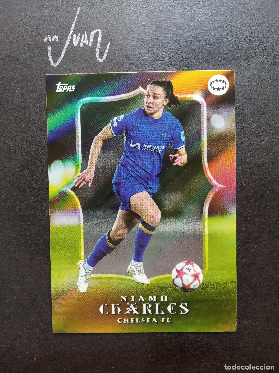 Cartes &agrave; collectionner de Football: ESTRELLAS UWCL NIAMH CHARLES CHELSEA INGLATERRA⚽ TOPPS &reg; AITANA BONMATI CURATED SET WOMEN 2024 NUEVO