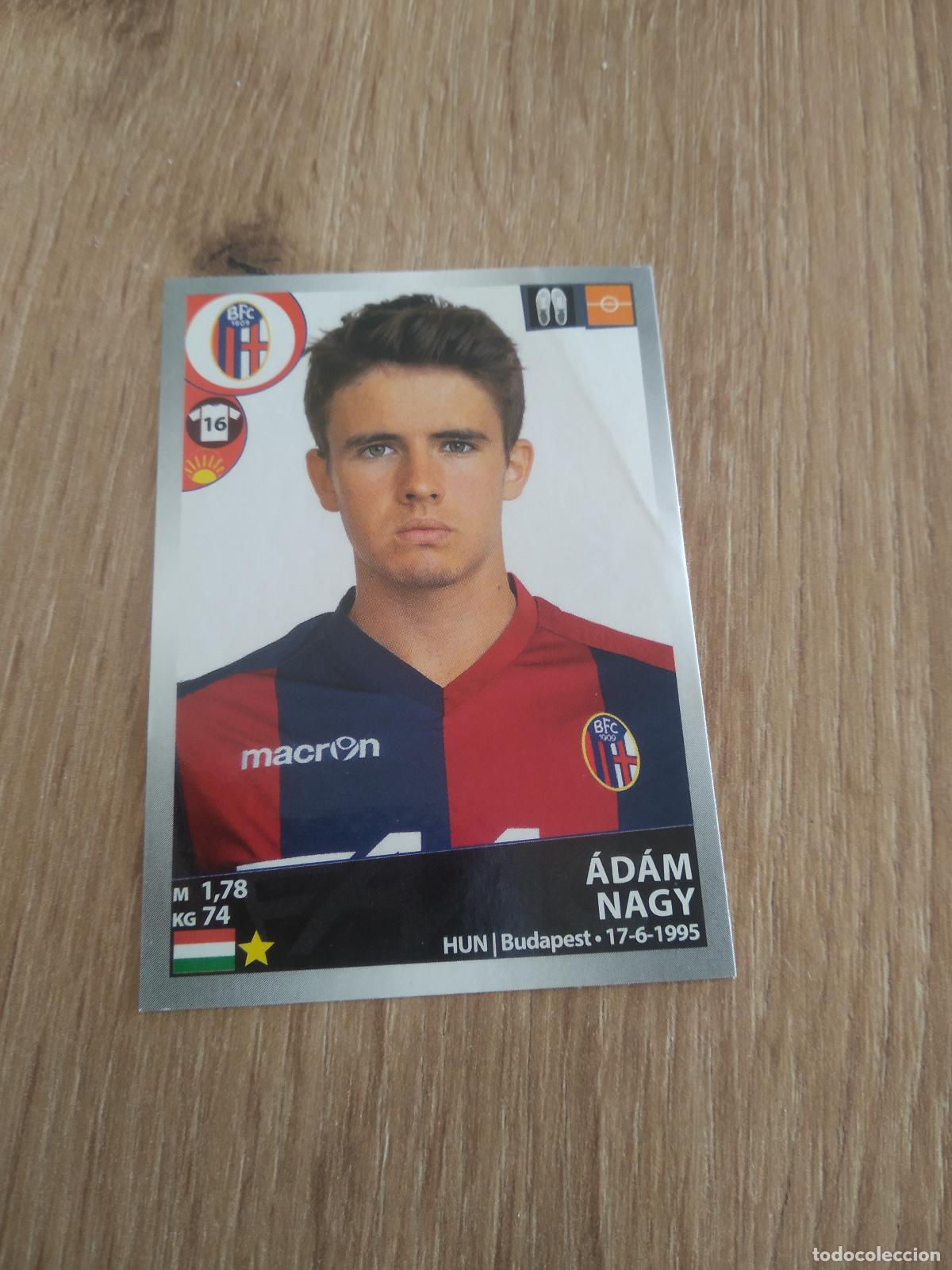 Cartes &agrave; collectionner de Football: 44 ADAM NAGY BOLOGNA CROMO FUTBOL PANINI LIGA ITALIA 16-17 CALCIATORI 2016-2017