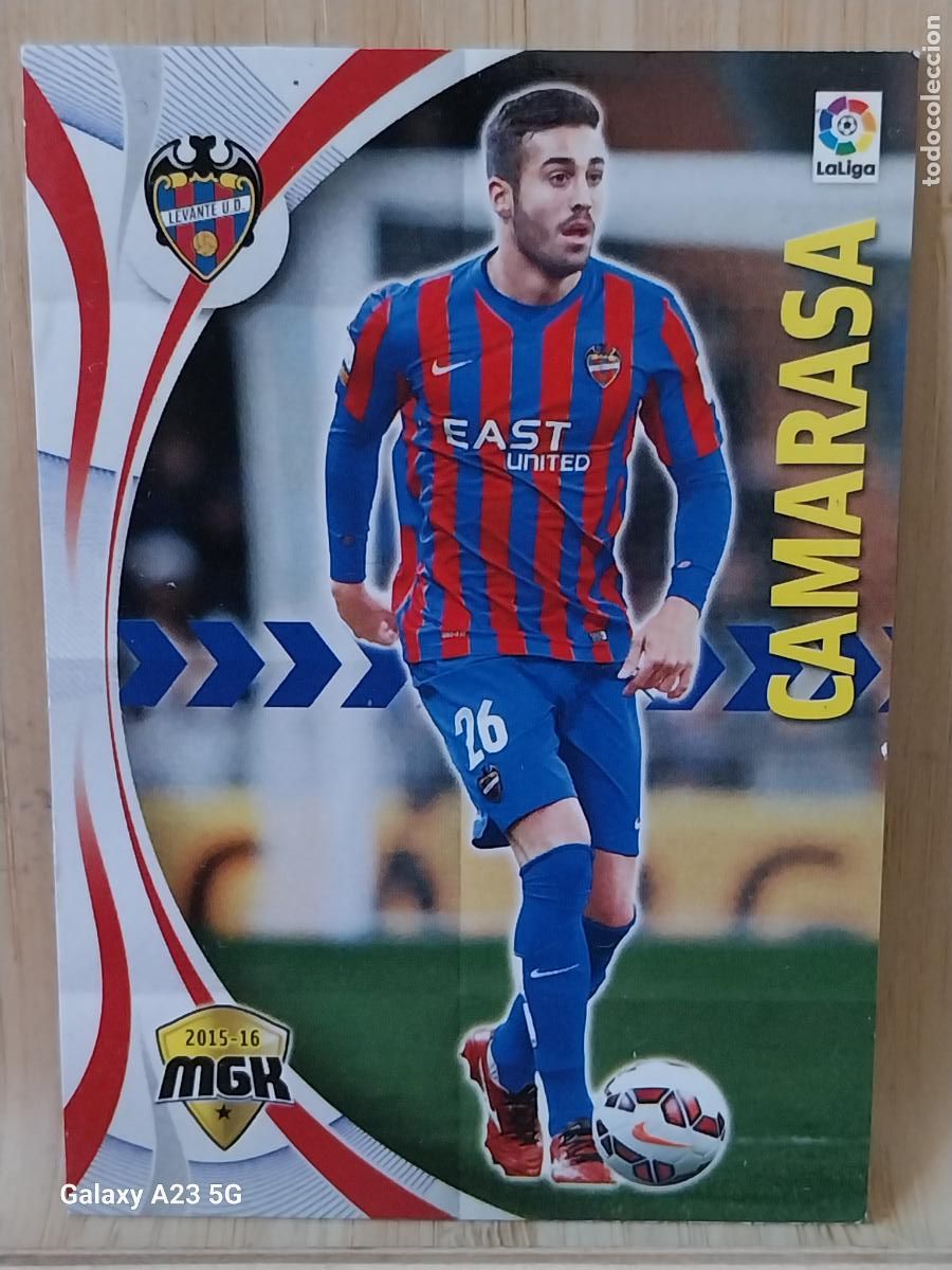 Cartes &agrave; collectionner de Football: CAMARASA LEVANTE MGK 2015 15 16 CROMO CARTA 309 ORIGINAL