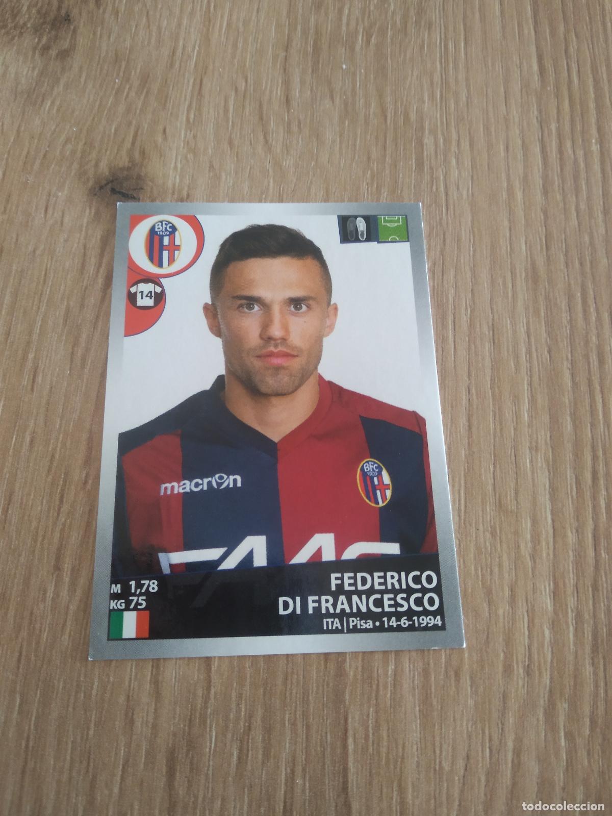 Cartes &agrave; collectionner de Football: 49 FEDERICO DI FRANCESCO BOLOGNA CROMO FUTBOL PANINI LIGA ITALIA 16-17 CALCIATORI 2016-2017