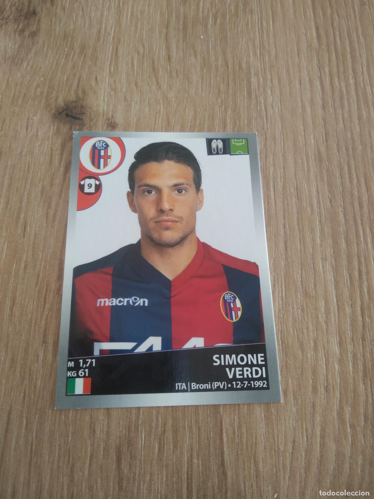 Fu&szlig;ball-Sticker: 51 SIMONE VERDI BOLOGNA CROMO FUTBOL PANINI LIGA ITALIA 16-17 CALCIATORI 2016-2017